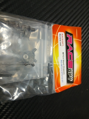 WEiRC スチールシャーシ用ビスセット MTC3用 RACE OPT MTC3 スチールシャーシ専用 ビスセット | Saku−Mart